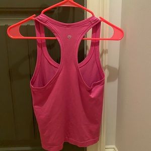 Lululemon pink tank top
